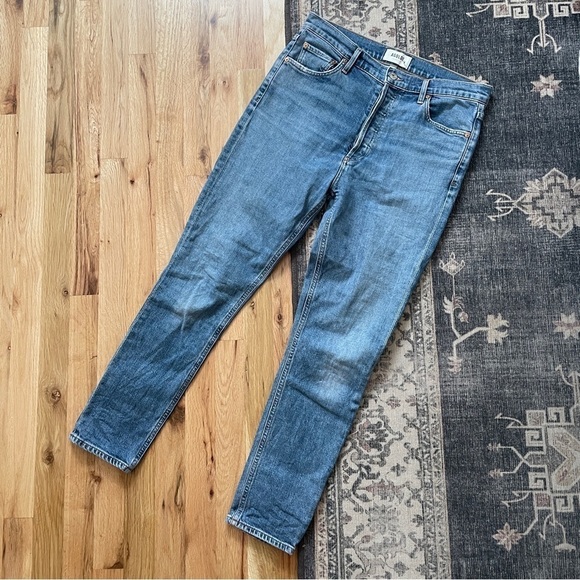 AGOLDE Nico High Rise Slim Fit Jeans Subdued 29 - Picture 9 of 9